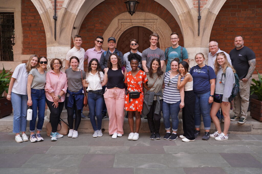 Students from OUWB in Krakow, Poland