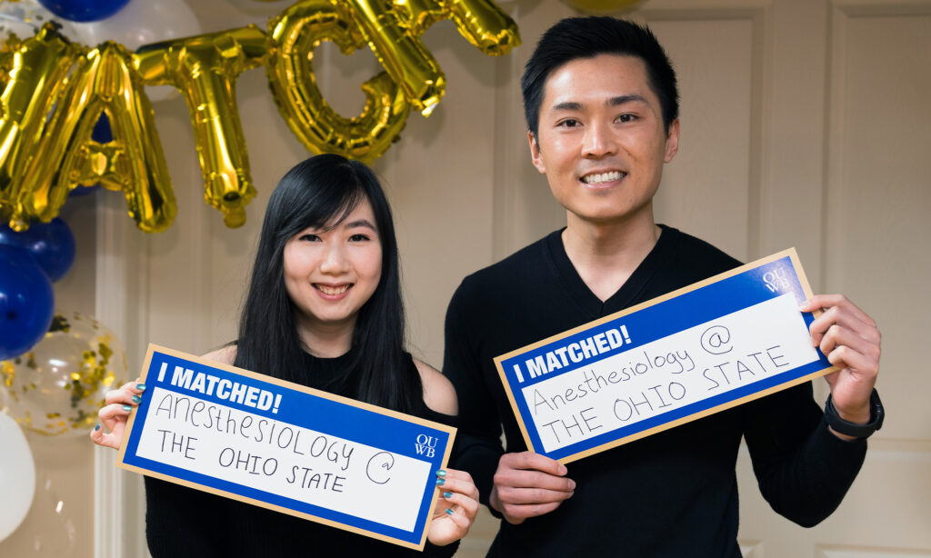 Alan Nguyen, M.D., and Patricia Rusli, M.D.